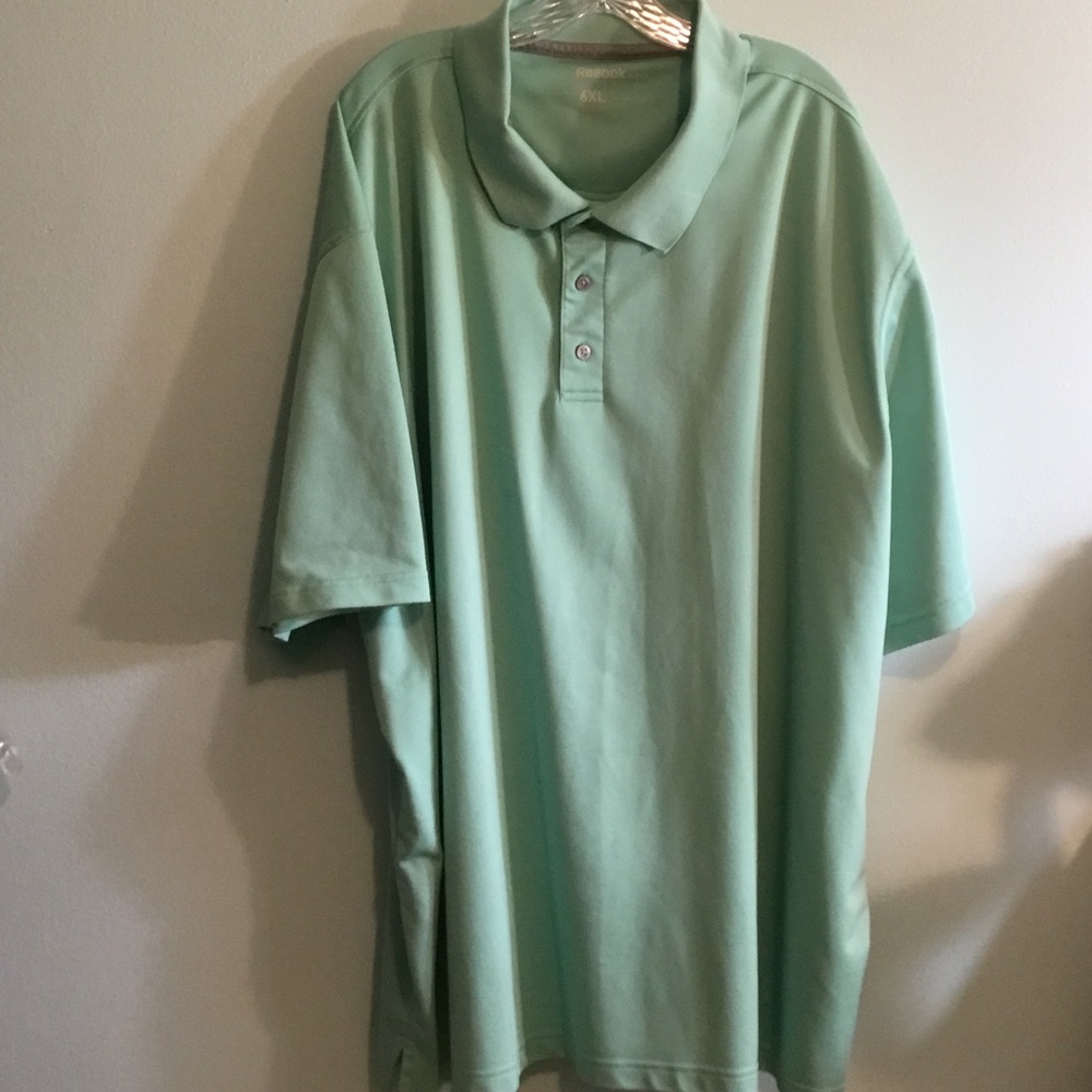 Reebok Men's Light Mint Golf Shirt
